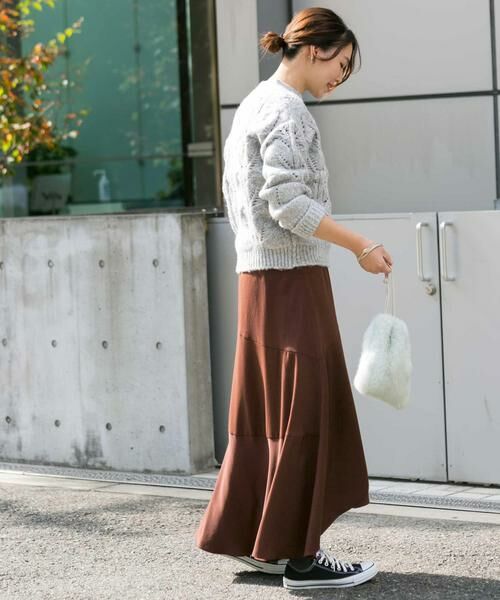 URBAN RESEARCH ROSSO / アーバンリサーチ ロッソ スカート | ヘムフレアマキシスカート∴ | 詳細5
