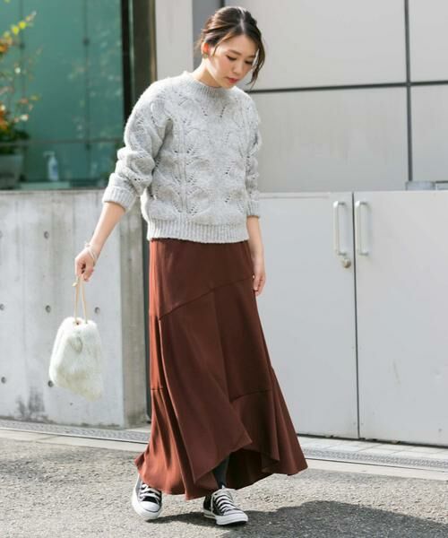 URBAN RESEARCH ROSSO / アーバンリサーチ ロッソ スカート | ヘムフレアマキシスカート∴ | 詳細6