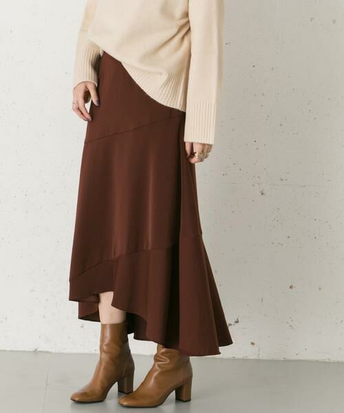 URBAN RESEARCH ROSSO / アーバンリサーチ ロッソ スカート | ヘムフレアマキシスカート∴ | 詳細7