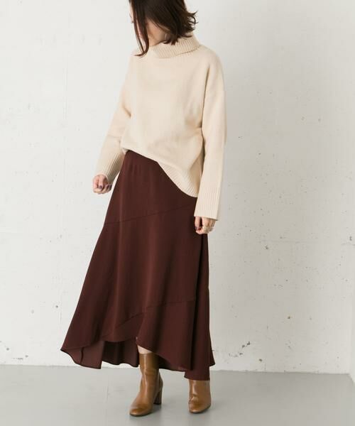 URBAN RESEARCH ROSSO / アーバンリサーチ ロッソ スカート | ヘムフレアマキシスカート∴ | 詳細9