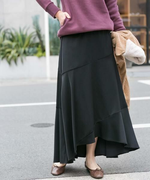 URBAN RESEARCH ROSSO / アーバンリサーチ ロッソ スカート | ヘムフレアマキシスカート∴ | 詳細17