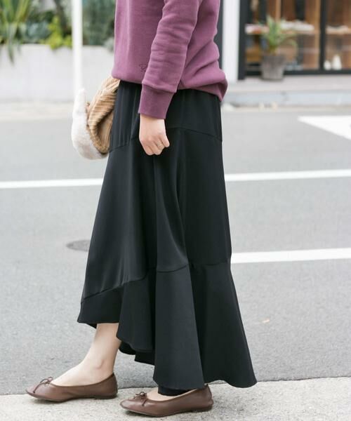 URBAN RESEARCH ROSSO / アーバンリサーチ ロッソ スカート | ヘムフレアマキシスカート∴ | 詳細19