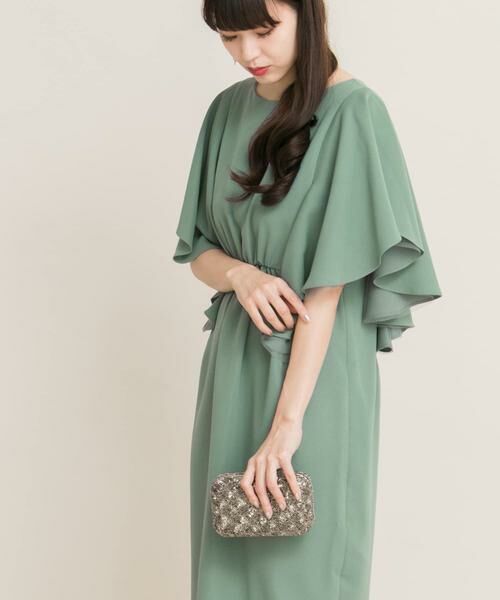 URBAN RESEARCH ROSSO / アーバンリサーチ ロッソ ドレス | フレアースリーブドレス∴ | 詳細8