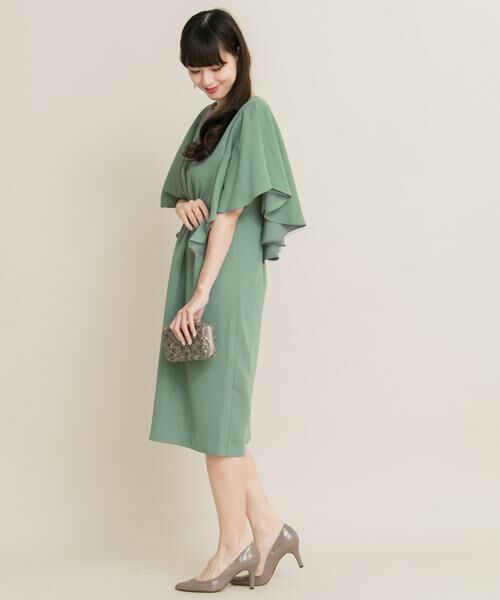 URBAN RESEARCH ROSSO / アーバンリサーチ ロッソ ドレス | フレアースリーブドレス∴ | 詳細10