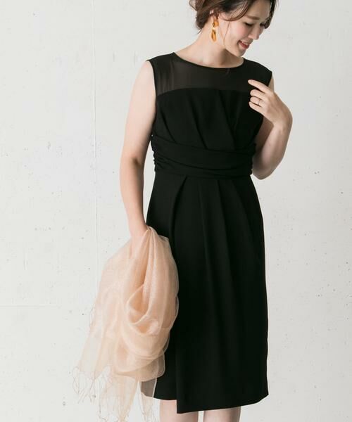 URBAN RESEARCH ROSSO / アーバンリサーチ ロッソ ドレス | ラップシアーヨークドレス∴ | 詳細18
