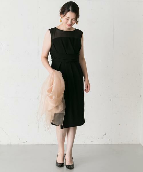URBAN RESEARCH ROSSO / アーバンリサーチ ロッソ ドレス | ラップシアーヨークドレス∴ | 詳細21