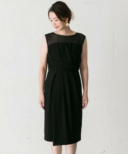 URBAN RESEARCH ROSSO / アーバンリサーチ ロッソ ドレス | ラップシアーヨークドレス∴ | 詳細22