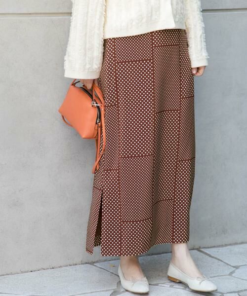 URBAN RESEARCH ROSSO / アーバンリサーチ ロッソ スカート | ランダムドットスカート | 詳細1