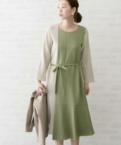 URBAN RESEARCH ROSSO / アーバンリサーチ ロッソ ワンピース | 配色レイヤードワンピース∴