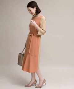 URBAN RESEARCH ROSSO / アーバンリサーチ ロッソ ワンピース | 配色レイヤードワンピース∴