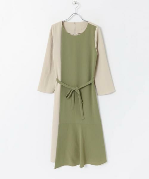 URBAN RESEARCH ROSSO / アーバンリサーチ ロッソ ワンピース | 配色レイヤードワンピース∴ | 詳細5