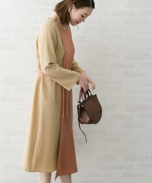 URBAN RESEARCH ROSSO / アーバンリサーチ ロッソ ワンピース | 配色レイヤードワンピース∴ | 詳細22