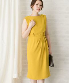 URBAN RESEARCH ROSSO / アーバンリサーチ ロッソ ドレス | バックアシメタックドレープドレス∴