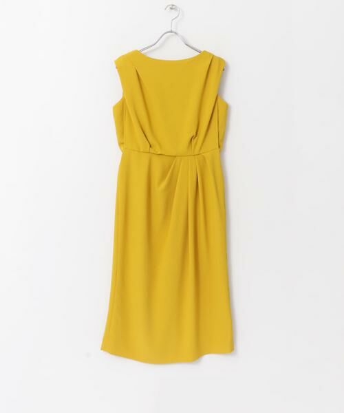 URBAN RESEARCH ROSSO / アーバンリサーチ ロッソ ドレス | バックアシメタックドレープドレス∴ | 詳細6