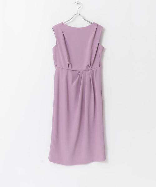 URBAN RESEARCH ROSSO / アーバンリサーチ ロッソ ドレス | バックアシメタックドレープドレス∴ | 詳細19