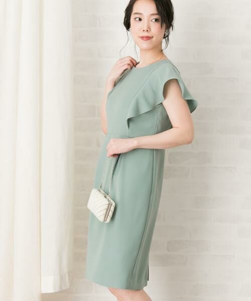 URBAN RESEARCH ROSSO / アーバンリサーチ ロッソ ドレス | コクーンフリルドレス | 詳細3