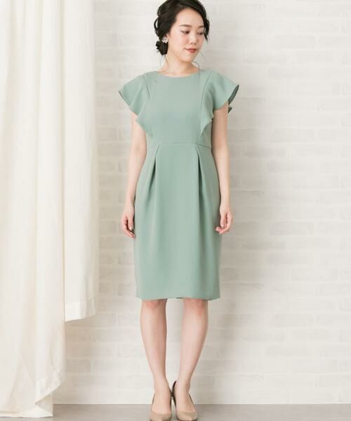 URBAN RESEARCH ROSSO / アーバンリサーチ ロッソ ドレス | コクーンフリルドレス | 詳細7