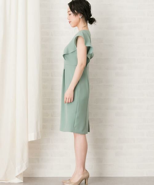 URBAN RESEARCH ROSSO / アーバンリサーチ ロッソ ドレス | コクーンフリルドレス | 詳細8