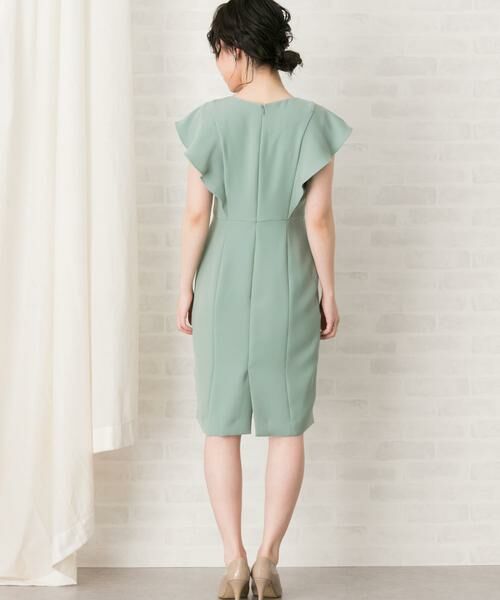 URBAN RESEARCH ROSSO / アーバンリサーチ ロッソ ドレス | コクーンフリルドレス | 詳細9