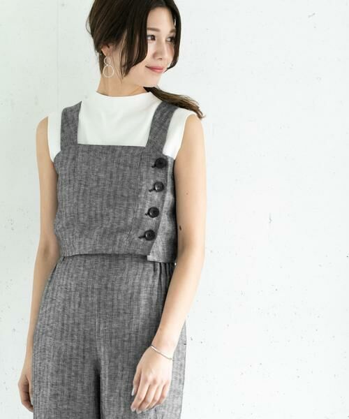 URBAN RESEARCH ROSSO / アーバンリサーチ ロッソ その他トップス | ミックスヘリンボーンビスチェ∴ | 詳細13