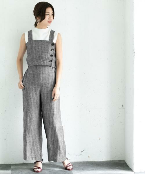 URBAN RESEARCH ROSSO / アーバンリサーチ ロッソ その他トップス | ミックスヘリンボーンビスチェ∴ | 詳細14