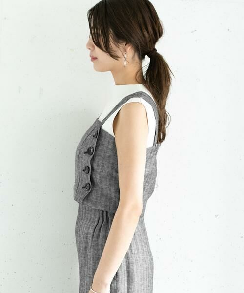 URBAN RESEARCH ROSSO / アーバンリサーチ ロッソ その他トップス | ミックスヘリンボーンビスチェ∴ | 詳細18