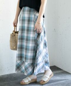 URBAN RESEARCH ROSSO / アーバンリサーチ ロッソ スカート | カラーブロックマキシスカート∴