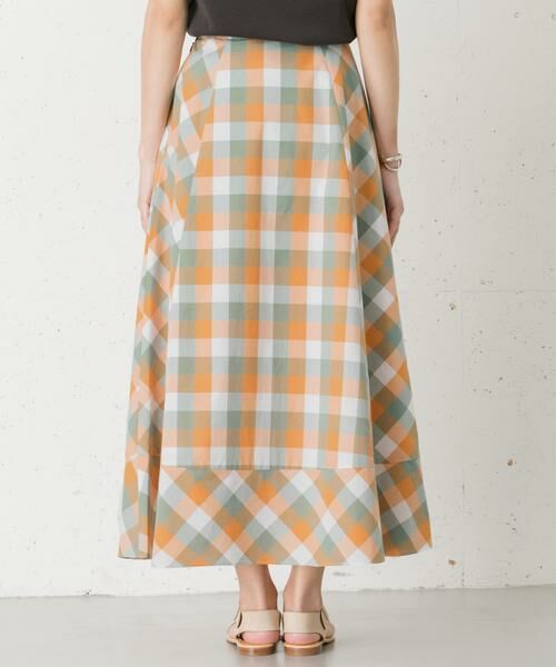 URBAN RESEARCH ROSSO / アーバンリサーチ ロッソ スカート | カラーブロックマキシスカート∴ | 詳細14