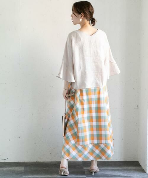 URBAN RESEARCH ROSSO / アーバンリサーチ ロッソ スカート | カラーブロックマキシスカート∴ | 詳細7