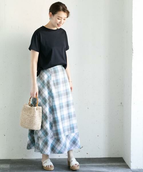 URBAN RESEARCH ROSSO / アーバンリサーチ ロッソ スカート | カラーブロックマキシスカート∴ | 詳細22