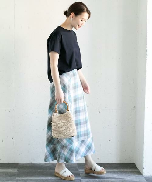 URBAN RESEARCH ROSSO / アーバンリサーチ ロッソ スカート | カラーブロックマキシスカート∴ | 詳細24