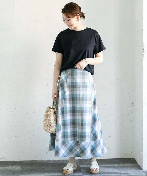 URBAN RESEARCH ROSSO / アーバンリサーチ ロッソ スカート | カラーブロックマキシスカート∴ | 詳細25