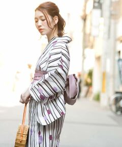 URBAN RESEARCH ROSSO / アーバンリサーチ ロッソ 着物・浴衣・小物類 | 浴衣　縞と葡萄