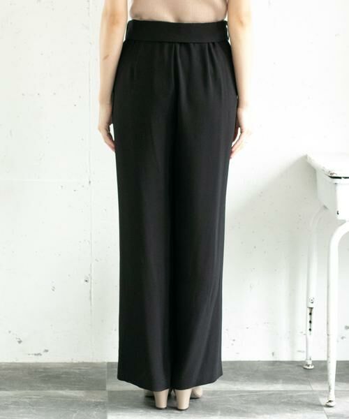 URBAN RESEARCH ROSSO / アーバンリサーチ ロッソ その他パンツ | ベルト付きセミワイドパンツ∴ | 詳細18