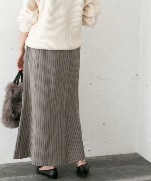 URBAN RESEARCH ROSSO / アーバンリサーチ ロッソ スカート | ウールリネンヘリンボンスカート∴ | 詳細2