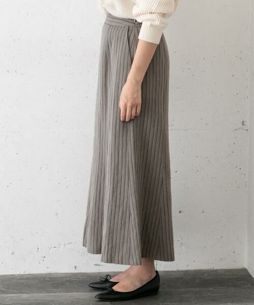 URBAN RESEARCH ROSSO / アーバンリサーチ ロッソ スカート | ウールリネンヘリンボンスカート∴ | 詳細6