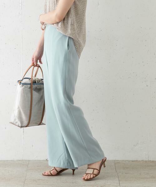 URBAN RESEARCH ROSSO / アーバンリサーチ ロッソ その他パンツ | 『スタイリスト川上さやか×ROSSO』ベルト付きパンツ∴ | 詳細1