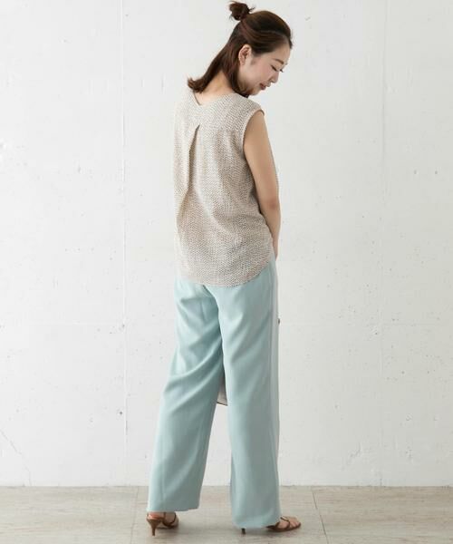 URBAN RESEARCH ROSSO / アーバンリサーチ ロッソ その他パンツ | 『スタイリスト川上さやか×ROSSO』ベルト付きパンツ∴ | 詳細4