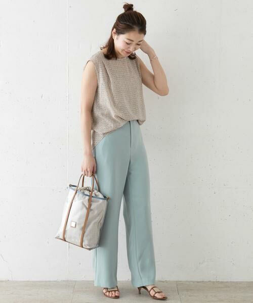 URBAN RESEARCH ROSSO / アーバンリサーチ ロッソ その他パンツ | 『スタイリスト川上さやか×ROSSO』ベルト付きパンツ∴ | 詳細5