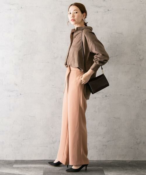 URBAN RESEARCH ROSSO / アーバンリサーチ ロッソ その他パンツ | 『スタイリスト川上さやか×ROSSO』ベルト付きパンツ∴ | 詳細17