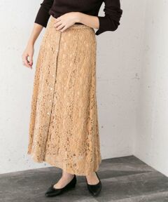 URBAN RESEARCH ROSSO / アーバンリサーチ ロッソ スカート | フラワーレースモールスカート∴