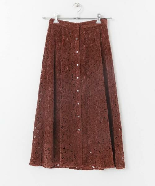 URBAN RESEARCH ROSSO / アーバンリサーチ ロッソ スカート | フラワーレースモールスカート∴ | 詳細5