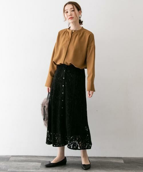 URBAN RESEARCH ROSSO / アーバンリサーチ ロッソ スカート | フラワーレースモールスカート∴ | 詳細14