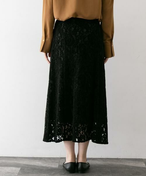URBAN RESEARCH ROSSO / アーバンリサーチ ロッソ スカート | フラワーレースモールスカート∴ | 詳細17