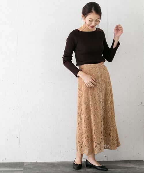 URBAN RESEARCH ROSSO / アーバンリサーチ ロッソ スカート | フラワーレースモールスカート∴ | 詳細26