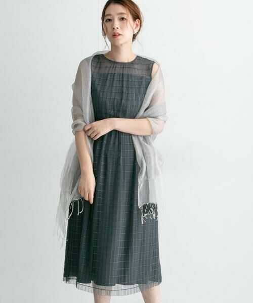 URBAN RESEARCH ROSSO / アーバンリサーチ ロッソ ドレス | ボーダーチュールドレス | 詳細1