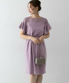 URBAN RESEARCH ROSSO / アーバンリサーチ ロッソ ドレス | デコルテレースフリルドレス