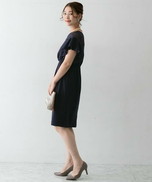 URBAN RESEARCH ROSSO / アーバンリサーチ ロッソ ドレス | デコルテレースフリルドレス | 詳細10