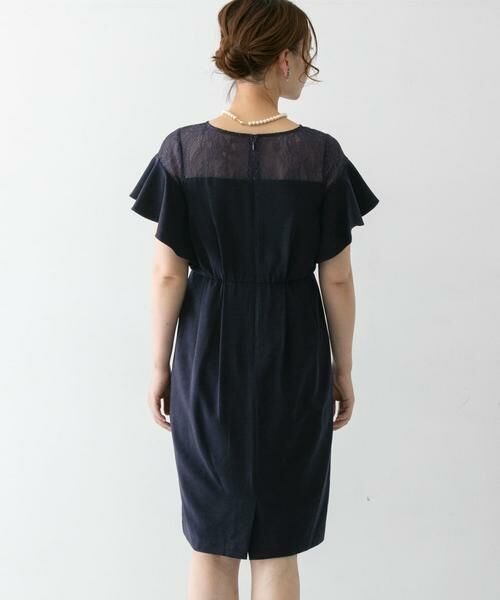 URBAN RESEARCH ROSSO / アーバンリサーチ ロッソ ドレス | デコルテレースフリルドレス | 詳細13