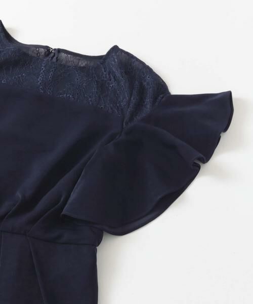 URBAN RESEARCH ROSSO / アーバンリサーチ ロッソ ドレス | デコルテレースフリルドレス | 詳細15